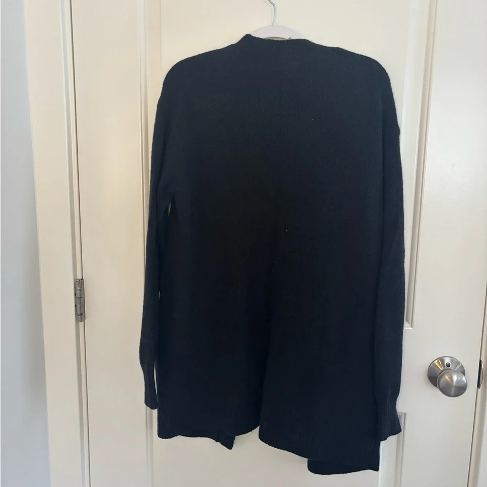 J. Crew Classic Black Knit Sweater